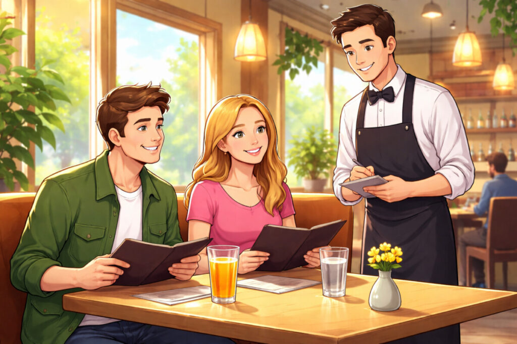 Aula 29: Ordering Food – Inglês Básico com Texto, Áudio e Vídeo